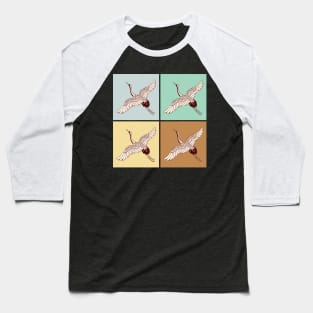 Japanese Bird Japan Lover Pop Art Symbol Urban Vintage 531 Baseball T-Shirt